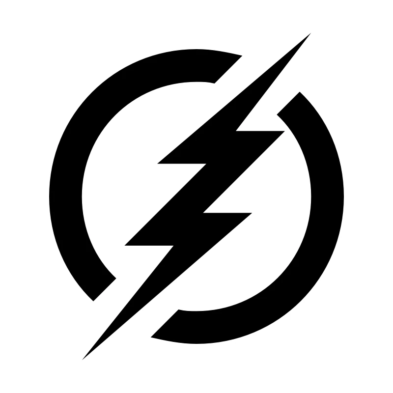 Car Accessories Logo - ออกแบบใหม่แบตเตอรี่ชาร์จไฟฟ้าโลโก้ Lightning สัญลักษณ์รูปลอกรถหน้าต่างแล็ปท็อปรถสติกเกอร์อุปกรณ์เสริม,13 ซม