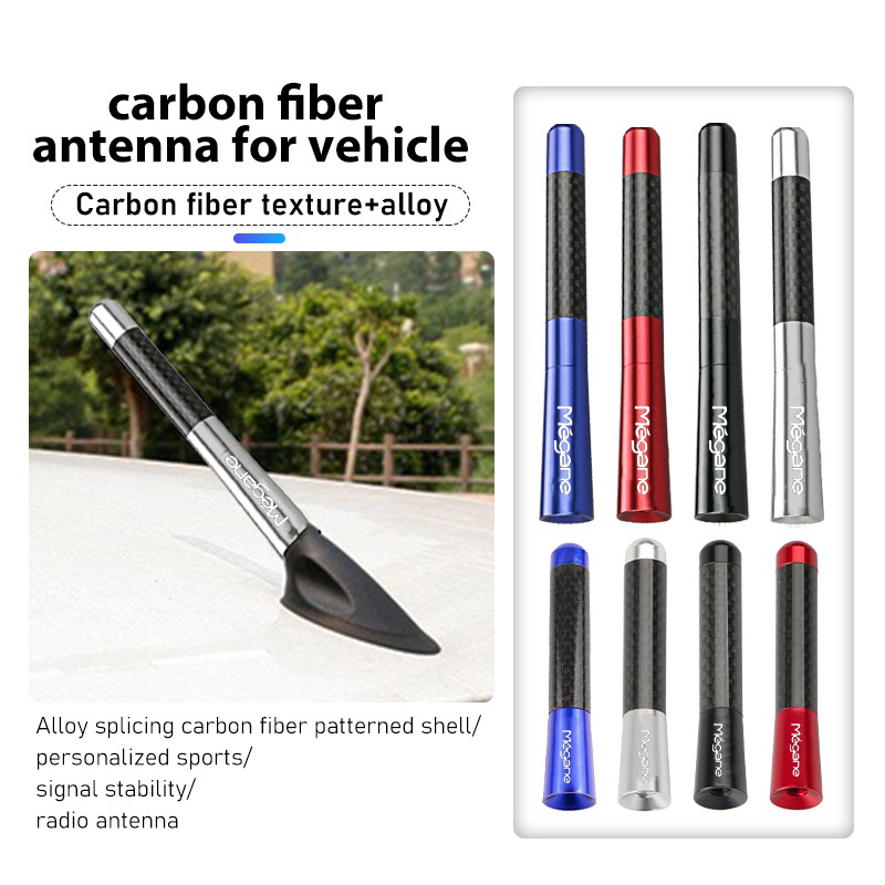 Car Accessories Logo - เสาอากาศวิทยุรถยนต์ FM AM แบบสากลขนาด 8/12 ซม.