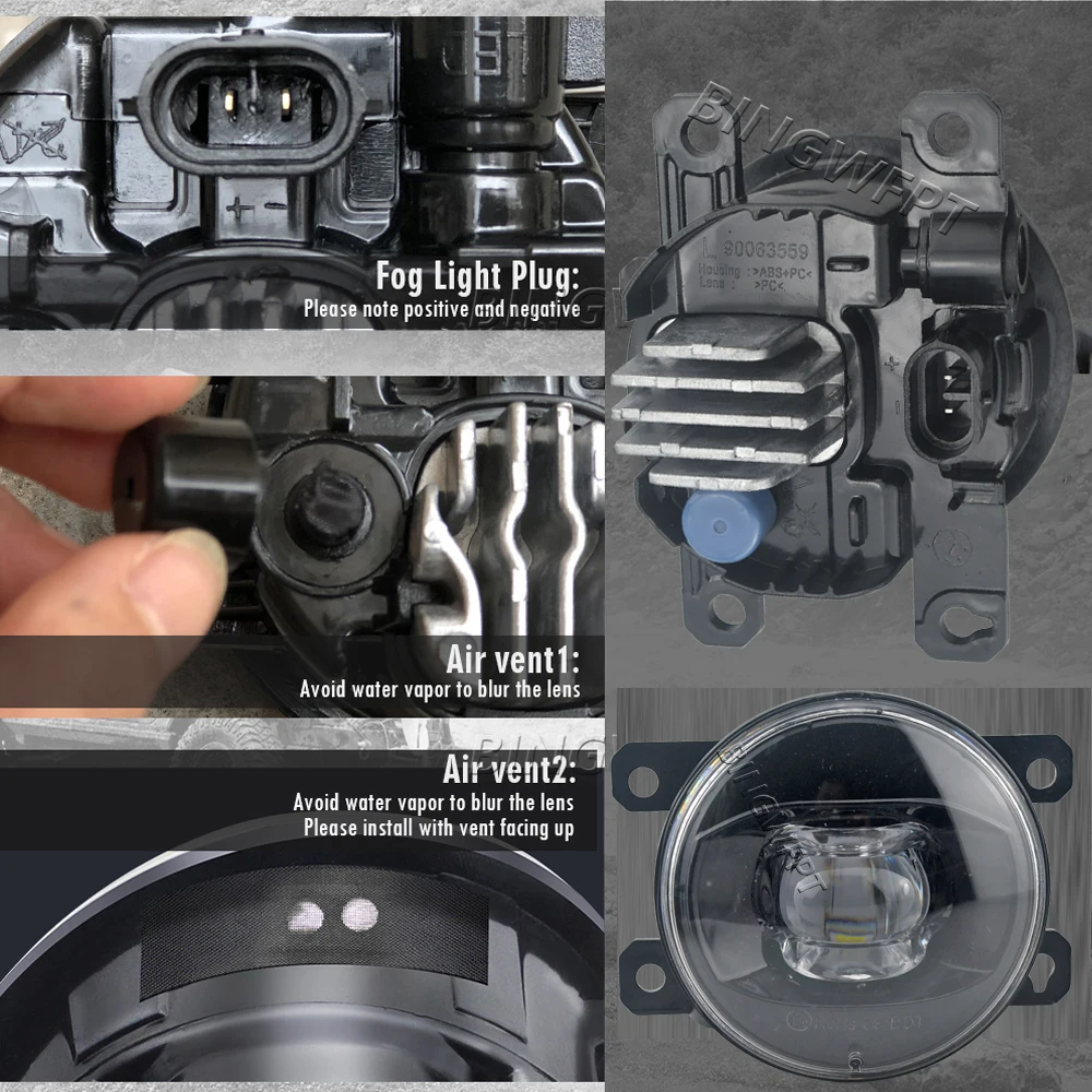 H11ไฟตัดหมอกรถยนต์เลนส์ LED 12 - Car Accessories Xl บทวิจารณ์และราคา