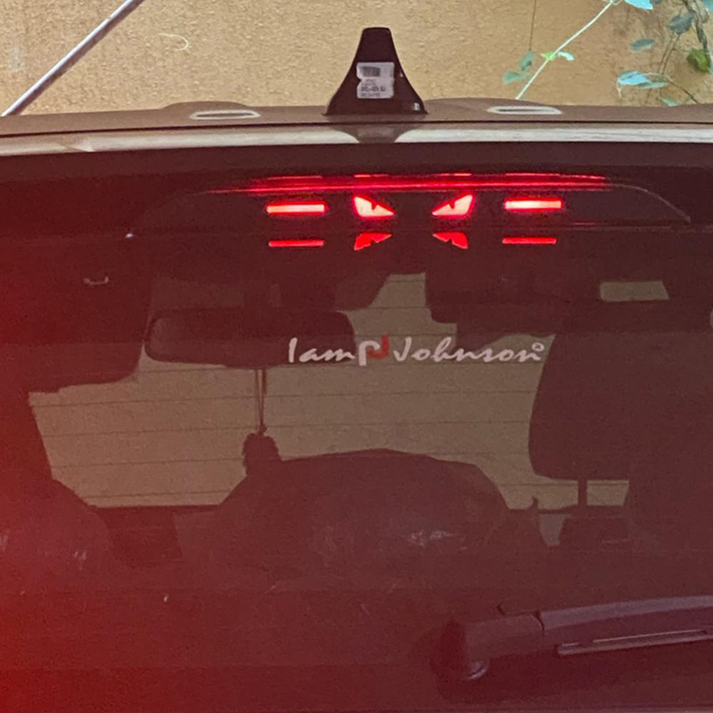 สติกเกอร์รถอุปกรณ์เสริมไฟท้ายไ - Car Accessories Logo บทวิจารณ์และราคา