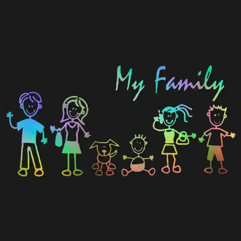 สติกเกอร์รถ Family Stick รูปเด - Car Accessories For Baby บทวิจารณ์และราคา