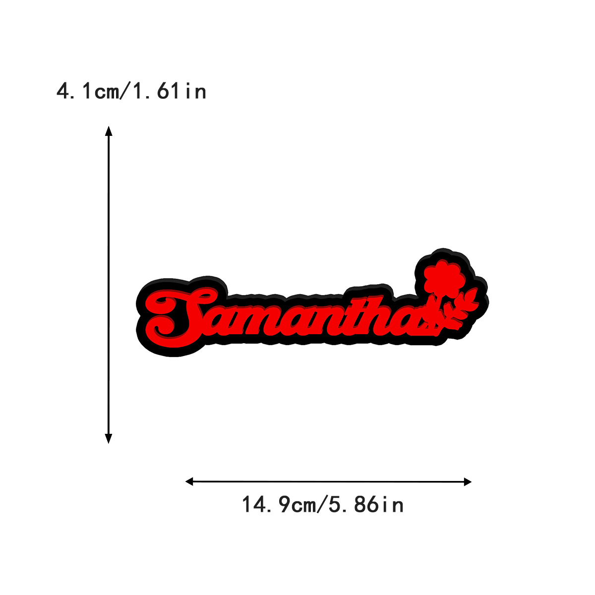 สติกเกอร์ติดรถยนต์ลายดอกไม้แบบ - Car Accessories Logo บทวิจารณ์และราคา