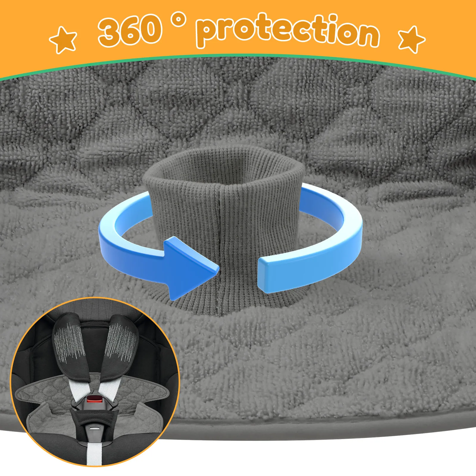 แผ่นรองซับฉี่เด็ก 2 ชิ้น ทำจาก - Car Accessories For Baby บทวิจารณ์และราคา