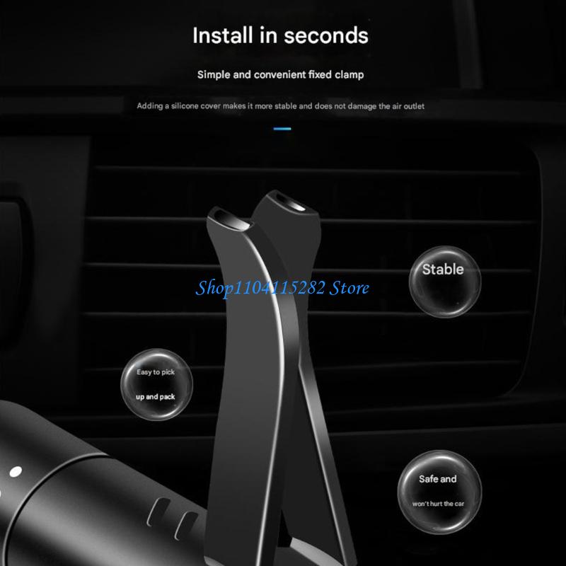 ตกแต่งอลูมิเนียมรถ Air Vent คล - Car Air Freshener Vent บทวิจารณ์และราคา