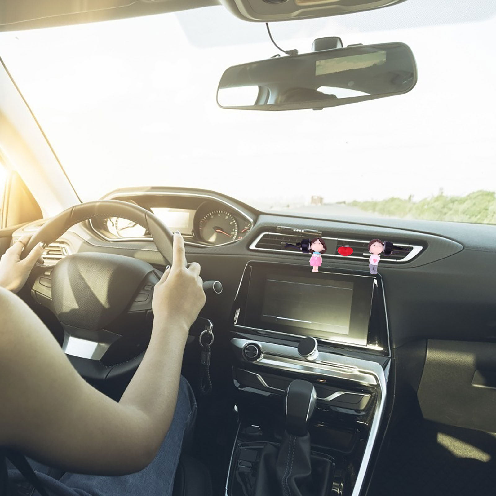 1 ชุด คลิปน้ำหอมปรับอากาศในรถย - Car Air Freshener Vent บทวิจารณ์และราคา