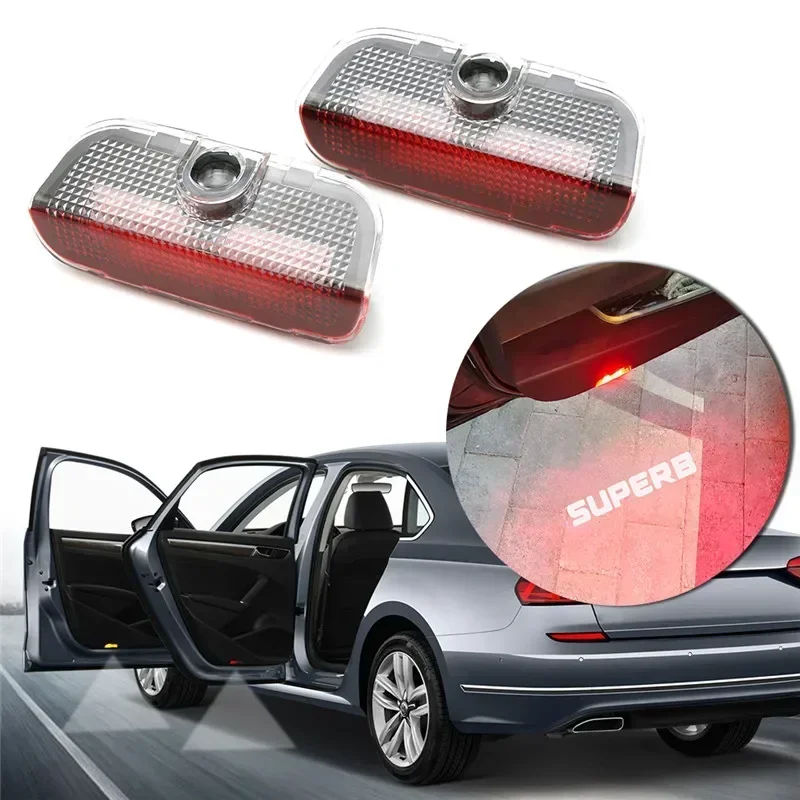 2 ชิ้น สำหรับ Skoda Superb 2 M - Car Accessories Logo บทวิจารณ์และราคา