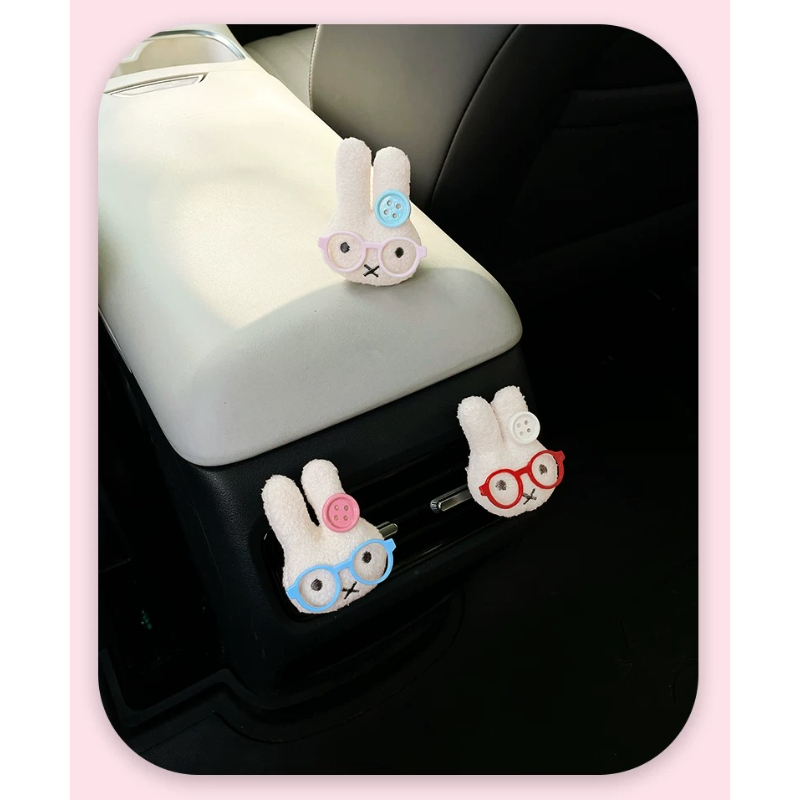 กระต่ายน่ารักใส่แว่นตา คลิปน้ำ - Car Air Freshener Vent บทวิจารณ์และราคา