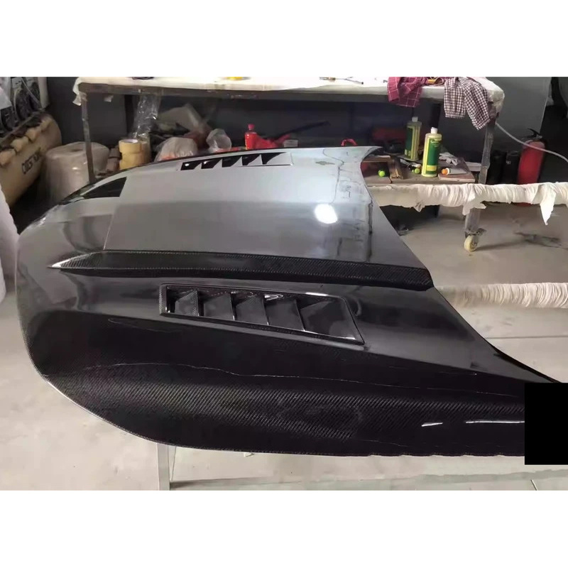 ฝาครอบเครื่องยนต์คาร์บอนไฟเบอร - Car Accessories Xl บทวิจารณ์และราคา