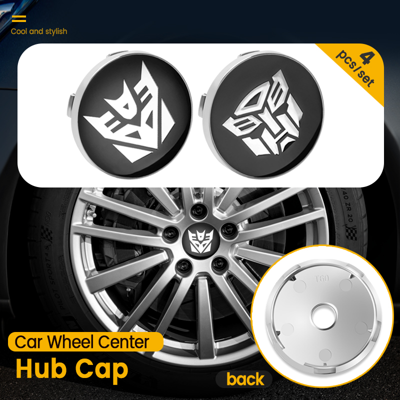 ฝาครอบดุมล้อรถยนต์ลายโลโก้ Tra - Car Accessories Logo บทวิจารณ์และราคา