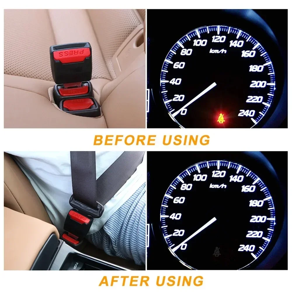 2PCS รถที่นั่งเข็มขัดคลิปปลั๊ก - Car Accessories For Baby บทวิจารณ์และราคา